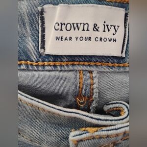 Crown & Ivy Women's Blue Jeans